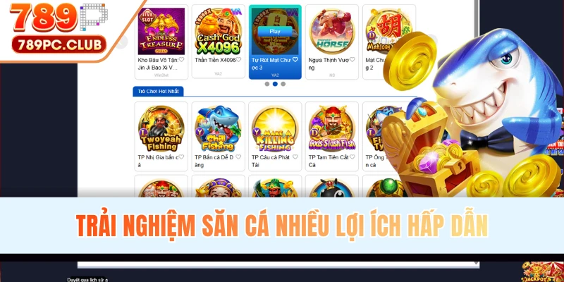 Trải nghiệm săn cá nhiều lợi ích hấp dẫn